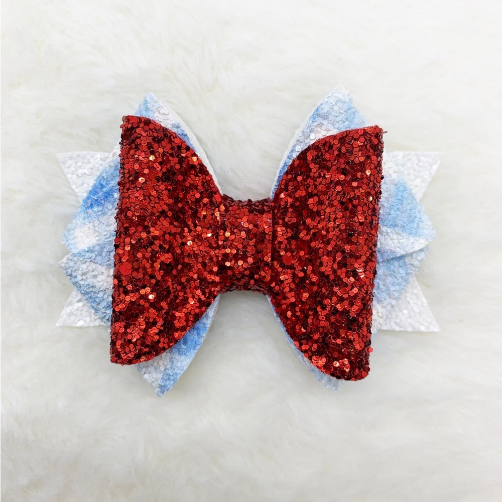 Wizard of Oz inspired baby bow headband